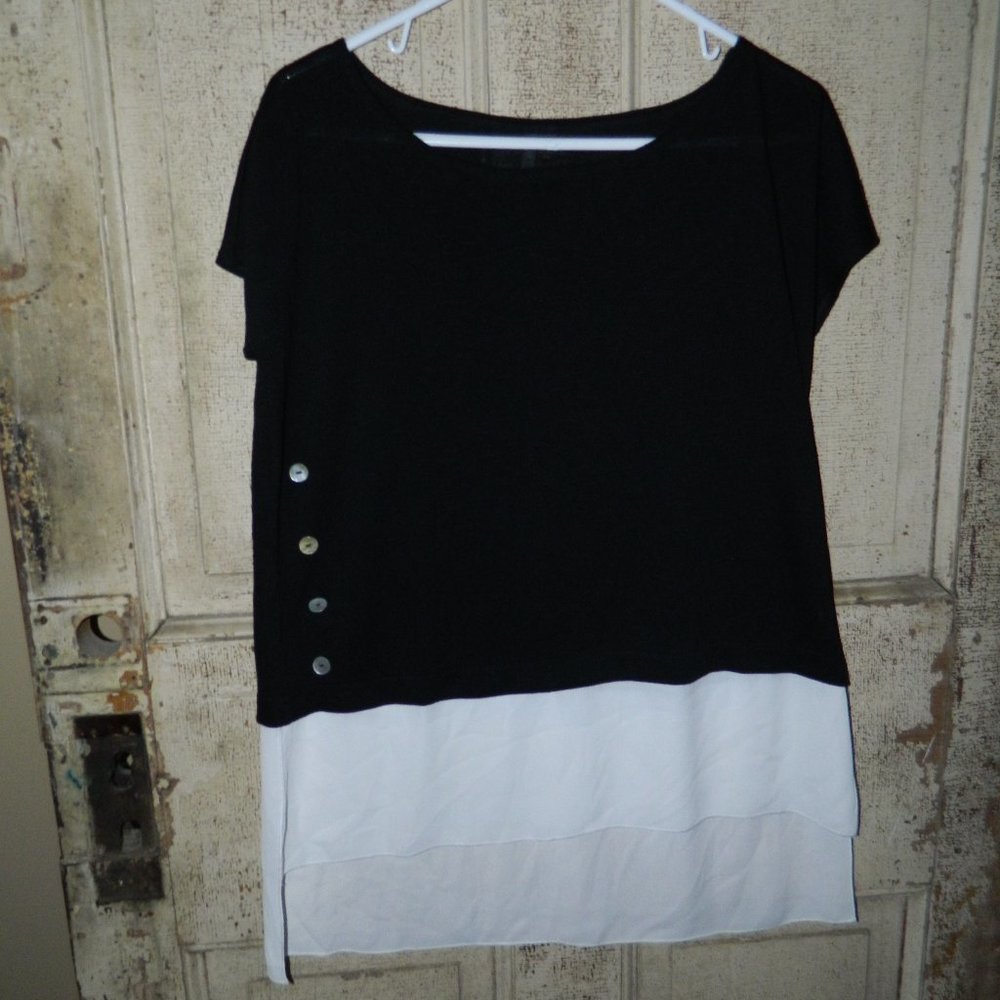 Kay Celine High Low Knit Top Size  M (CC-5)